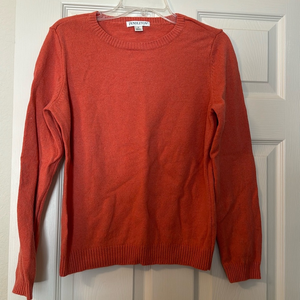 Orange sweater